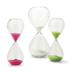 【廣田硝子】ガラス製の砂時計