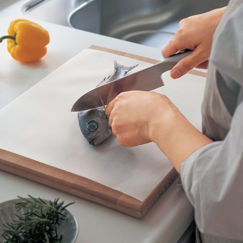 透明まな板カバーシート ＜３０ｃｍ×８ｍ＞【まな板洗いの手間を省ける】