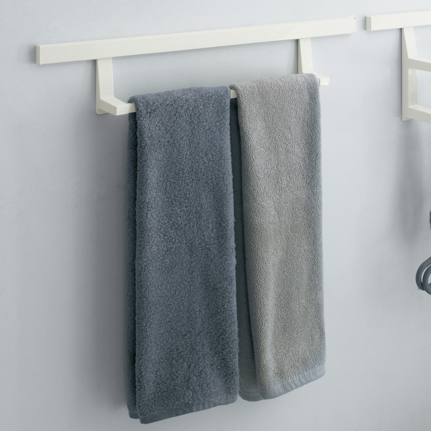 【ベルメゾン】【取付専用パーツ別売】ピンで取り付けられる 浮かせるタオルバー 【ベルメゾン】【取付専用パーツ別売】ピンで取り付けられる 浮かせるタオルバー