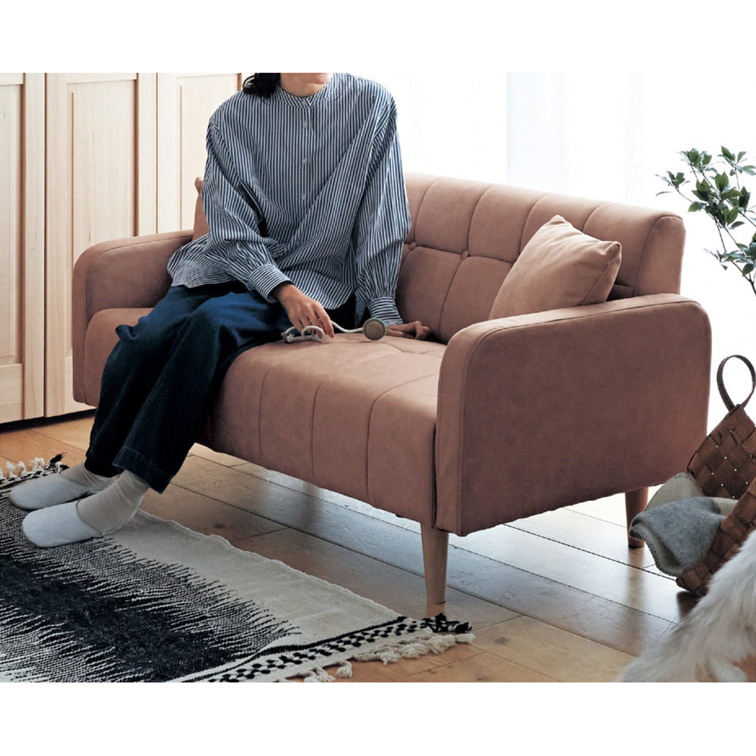 引っ掻き傷に強い合皮風ソファー <2人掛け/2人掛けワイド> 引っ掻き傷に強い合皮風ソファー <2人掛け/2人掛けワイド>