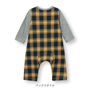 背中部分は1枚仕立てでねんねの時もごろつきにくい