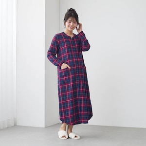 ダークレッド系チェック
