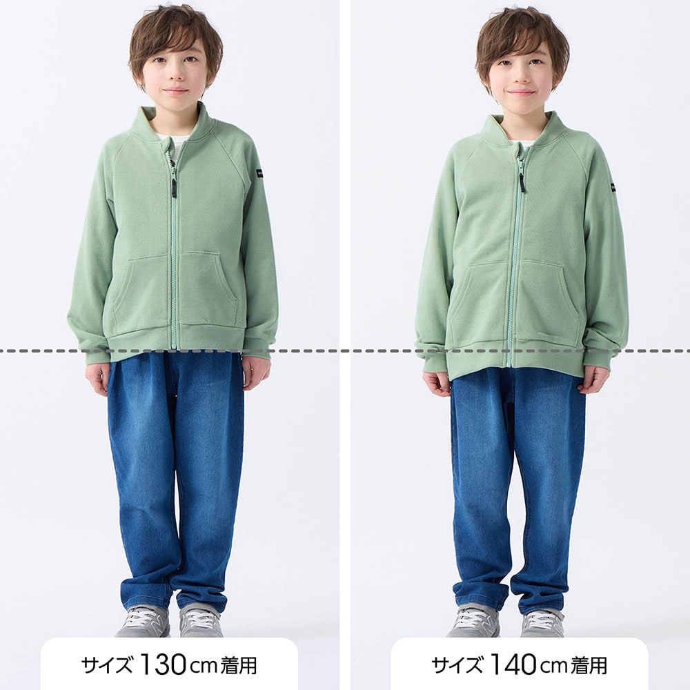 サイズ別着用比較／モデル身長126cm