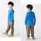 レッド系（はたらくのりもの）／モデル身長111cm・110サイズ着用