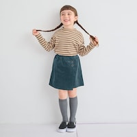 グレイッシュブルー／モデル身長108cm・110サイズ着用