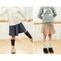 左)ネイビードット／110cm・110サイズ、右)ベージュ／118cm・110サイズ