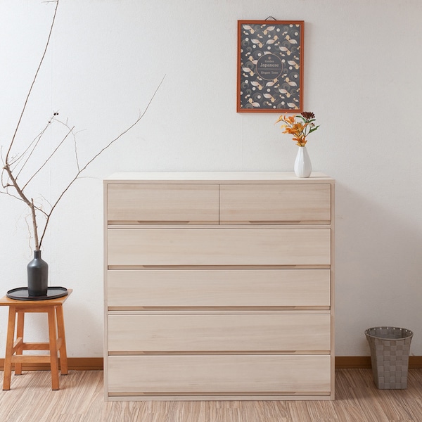 【ベルメゾン】竹炭シート内蔵!桐チェスト[日本製]