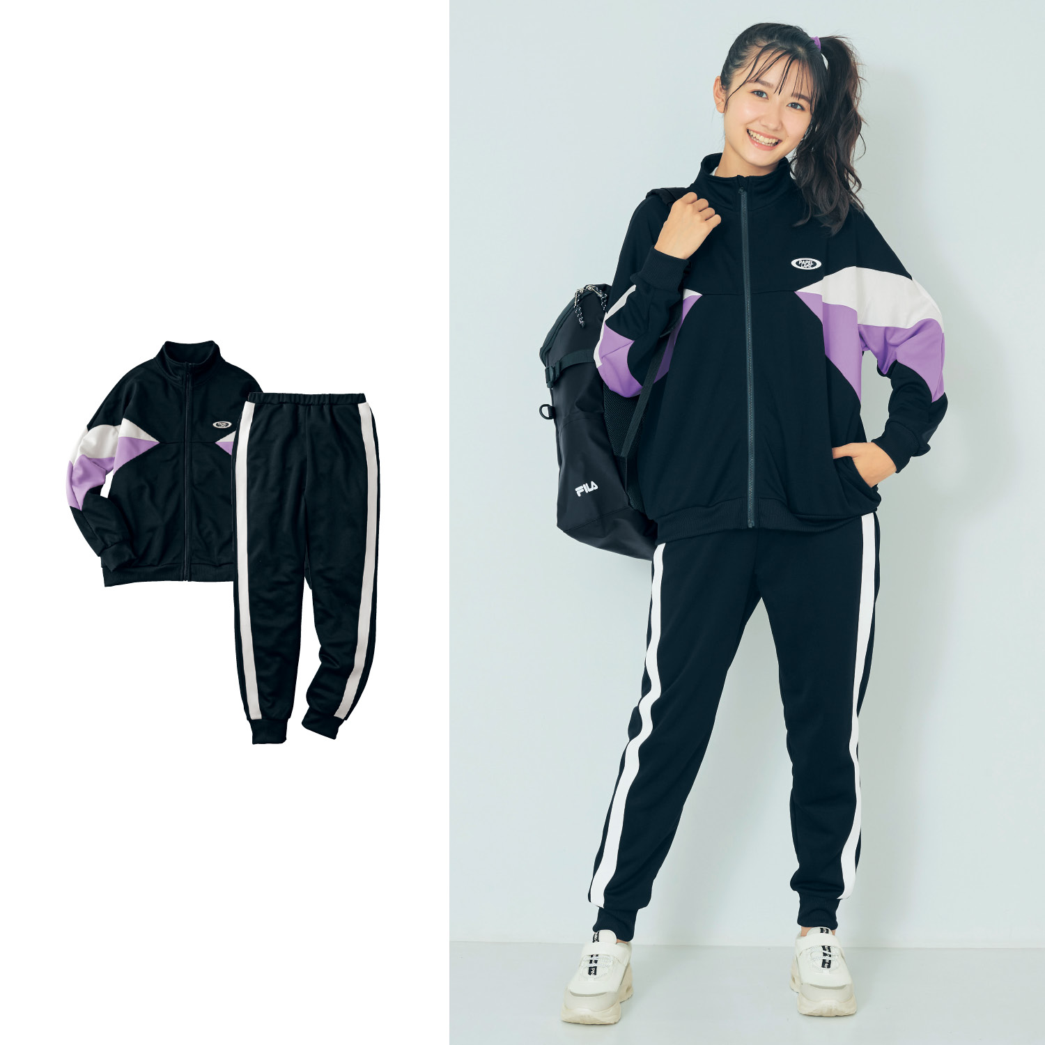 ガールズジャージ上下セット 子供 長袖 女の子 の通販 ベルメゾン パペル ラピス Papel Lapiz 通販のベルメゾンネット ガールズジャージ上下セット 子供 長袖 女の子 の通販 ベルメゾン パペル ラピス Papel Lapiz 通販のベルメゾンネット