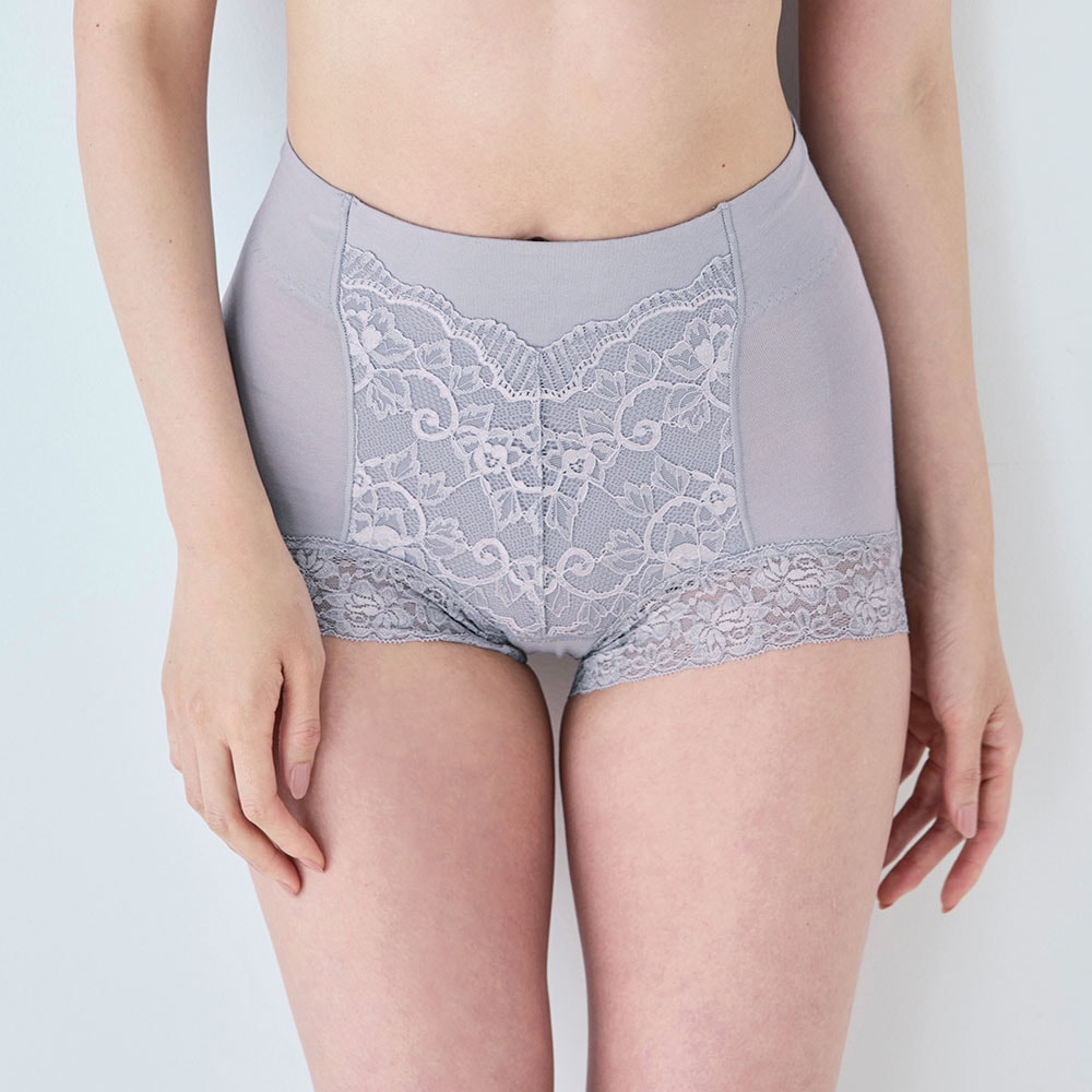 下腹すっきりん一分丈ショーツ【お腹押さえ】（ボックス/一分丈