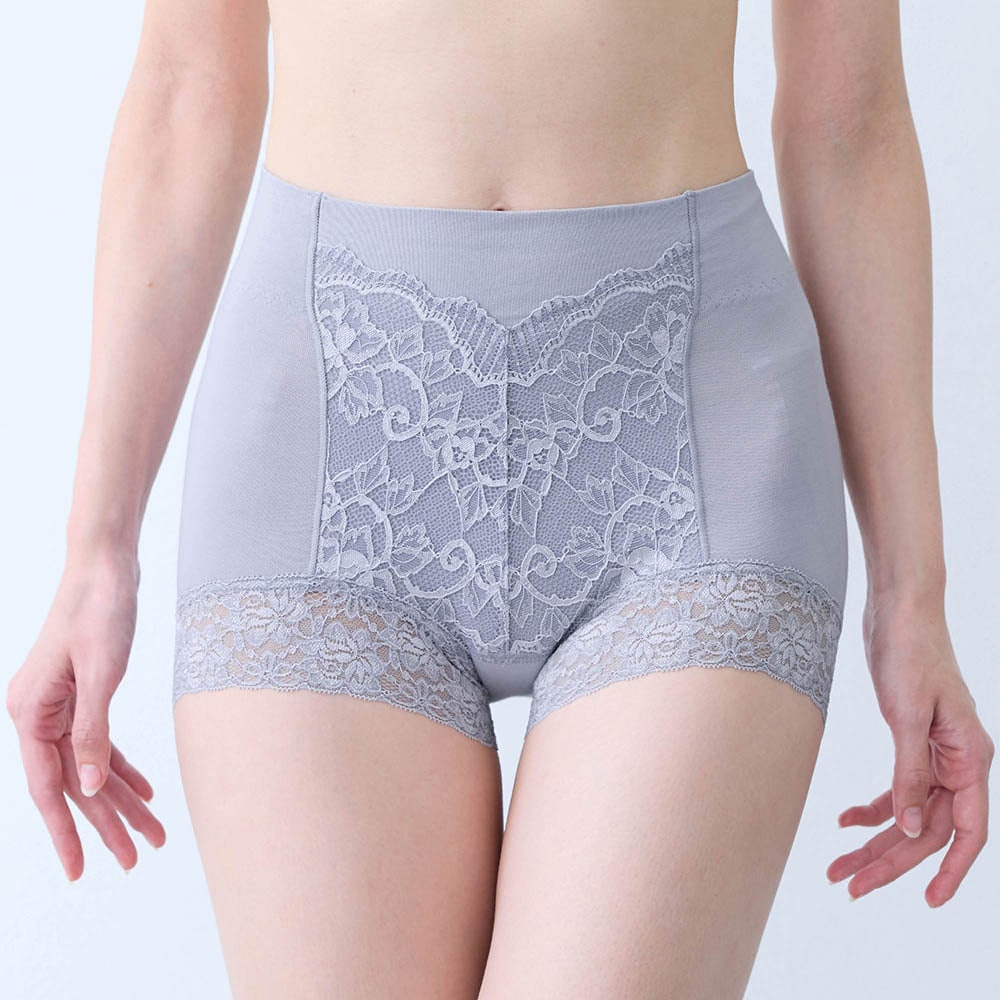 下腹すっきりん一分丈ショーツ【お腹押さえ】（ボックス/一分丈