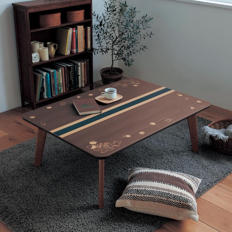 国産天然木を使ったデザイン天板こたつ 選べるキャラクター ディズニー Disney 通販のベルメゾンネット