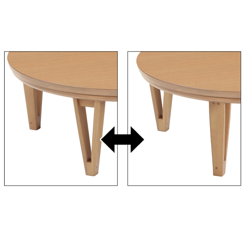 脚の向きを付け替えることができます。