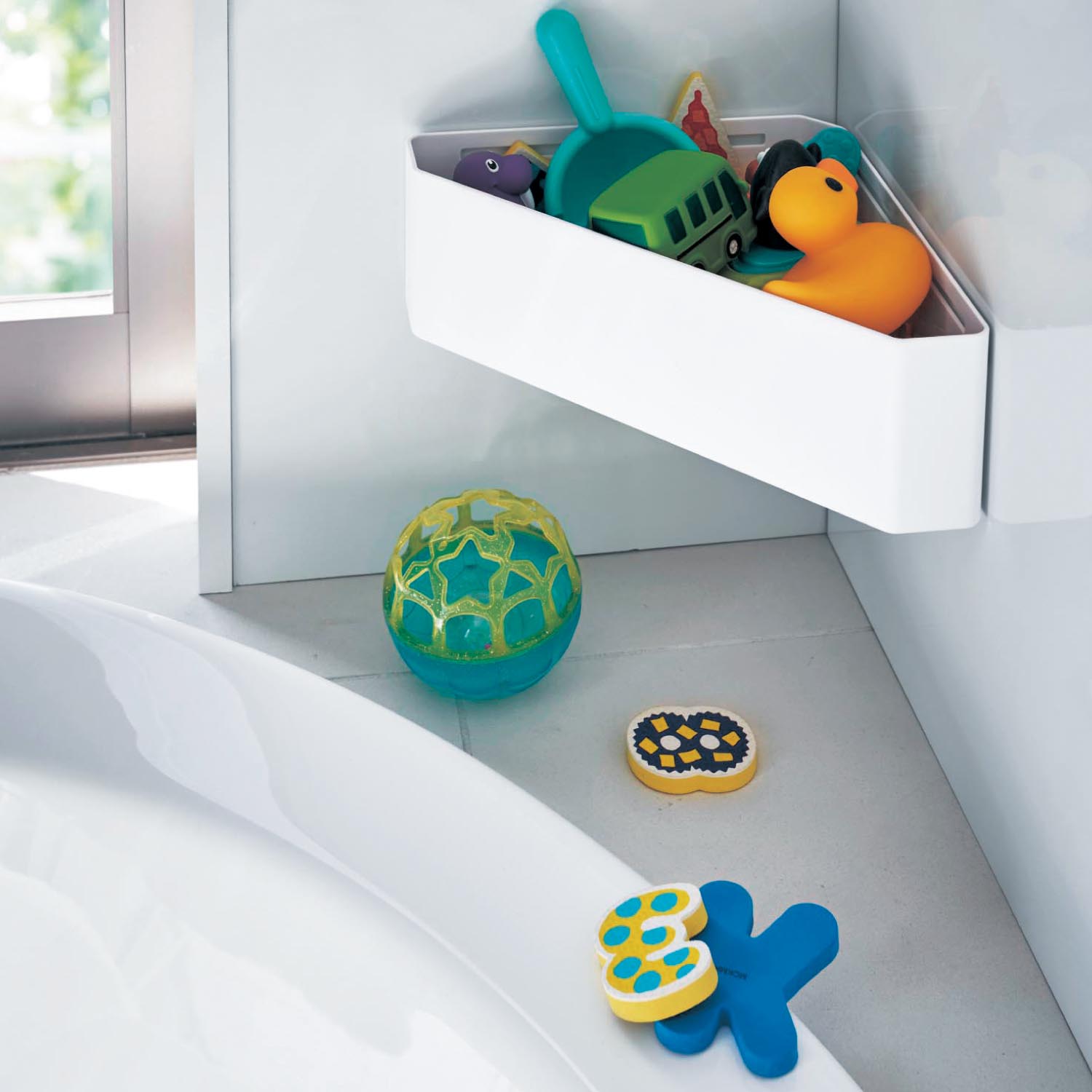 【タワー/tower】バスルーム/コーナーおもちゃラック