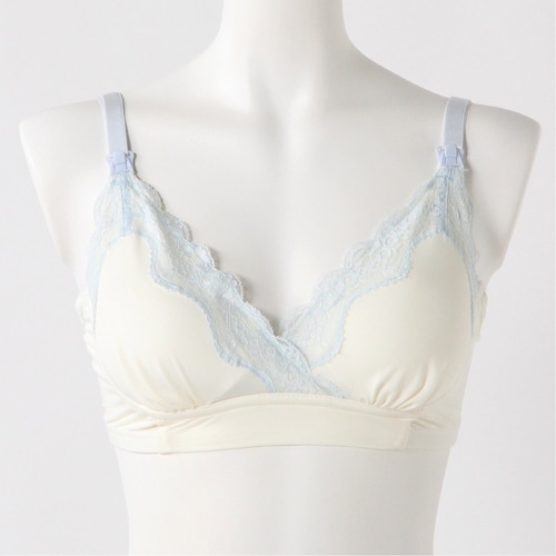 授乳対応ナチュラルフィットブラ【マタニティ～産後まで長く使える通年素材】