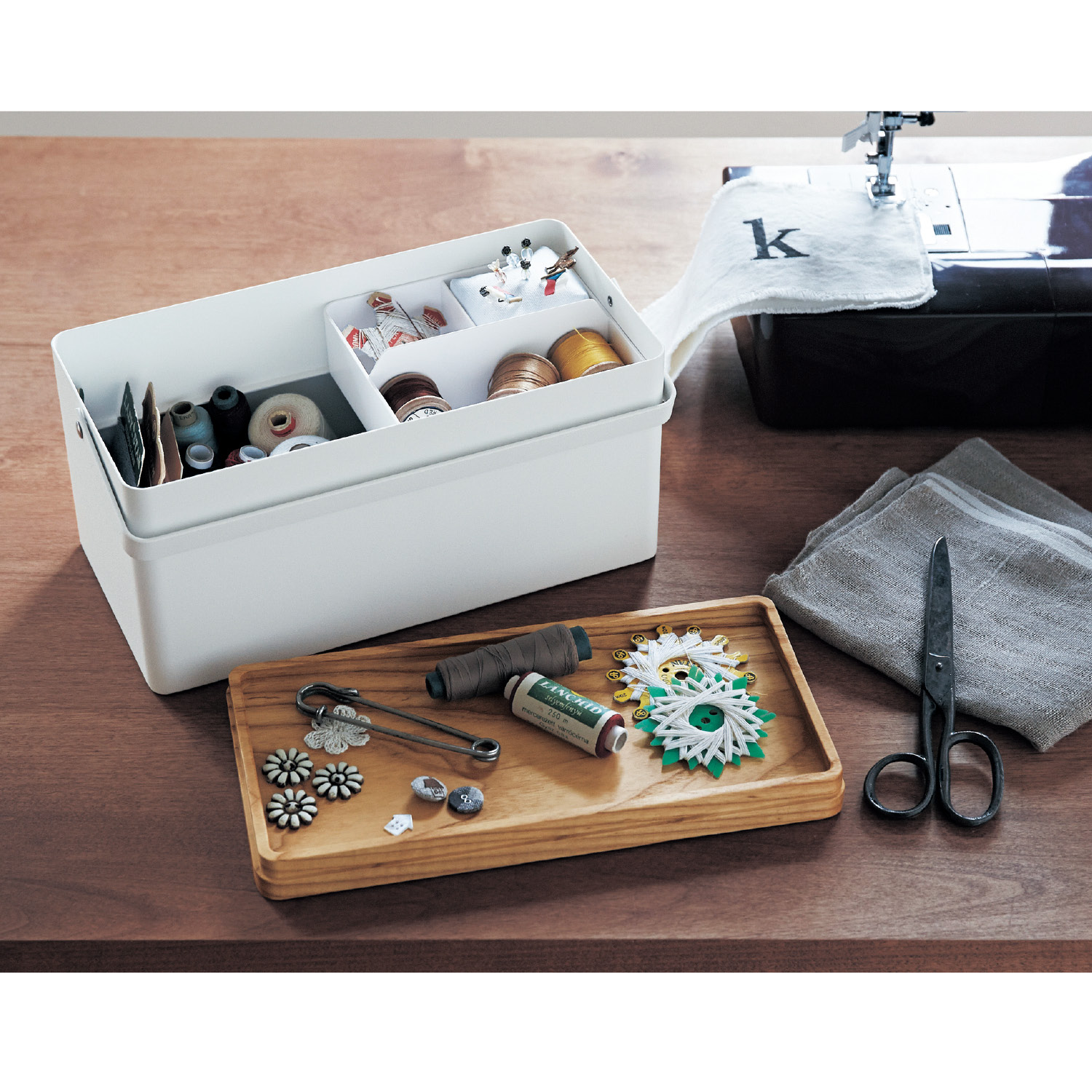 【タワー/tower】ソーイングボックス・裁縫箱