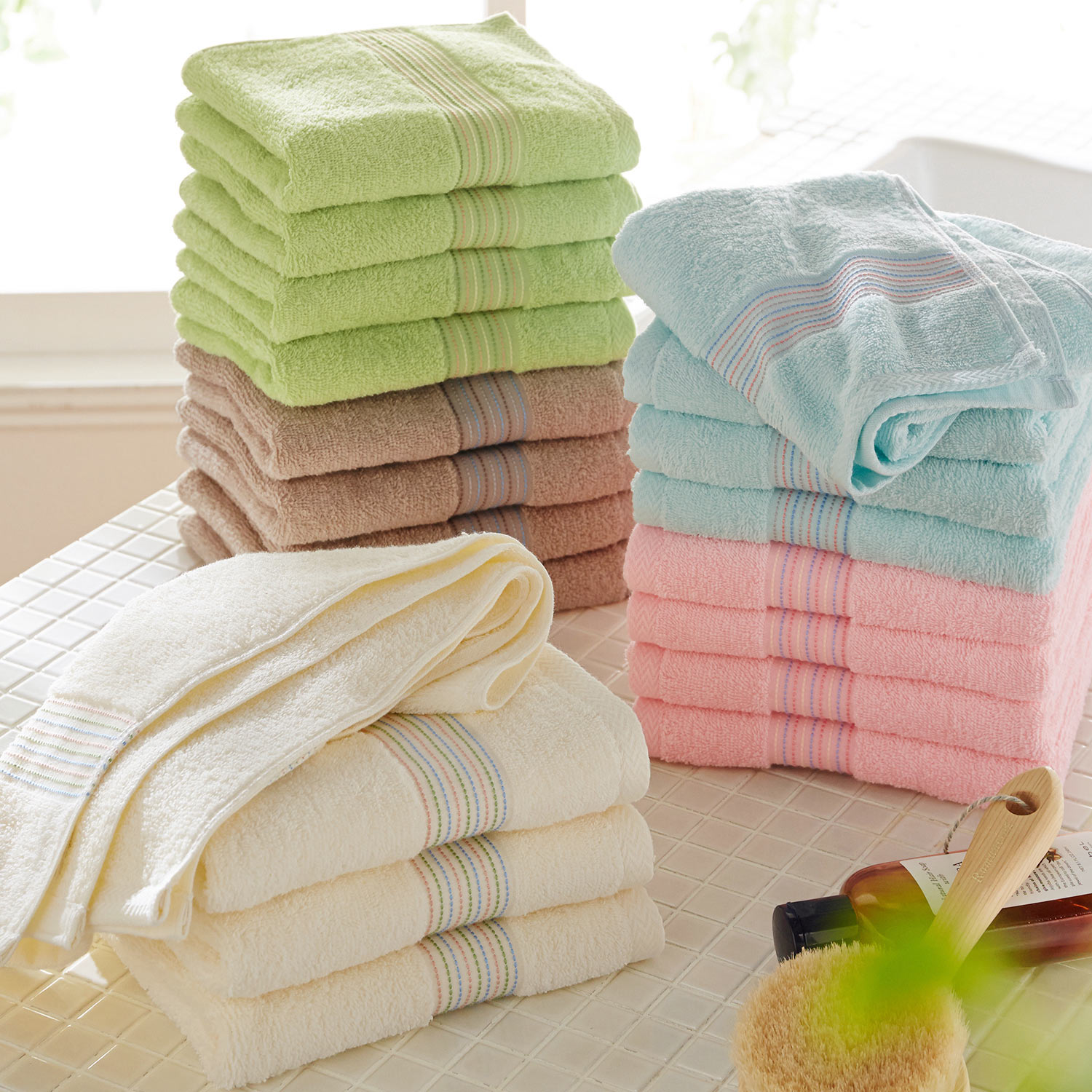 家族みんなで使いたいオーガニックコットンタオル フェイス4枚セット バス2枚セット 通販のベルメゾンネット 家族みんなで使いたいオーガニックコットンタオル フェイス4枚セット バス2枚セット 通販のベルメゾンネット