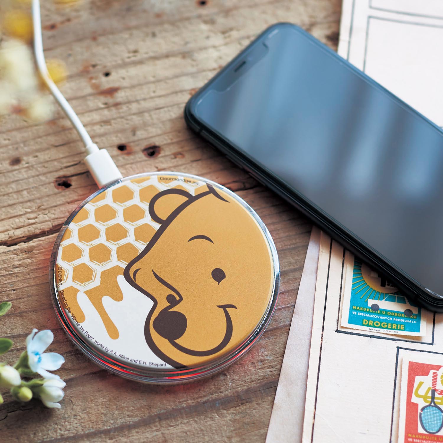 ワイヤレス充電器 くまのプーさん ディズニー Disney 通販のベルメゾンネット ワイヤレス充電器 くまのプーさん ディズニー Disney 通販のベルメゾンネット