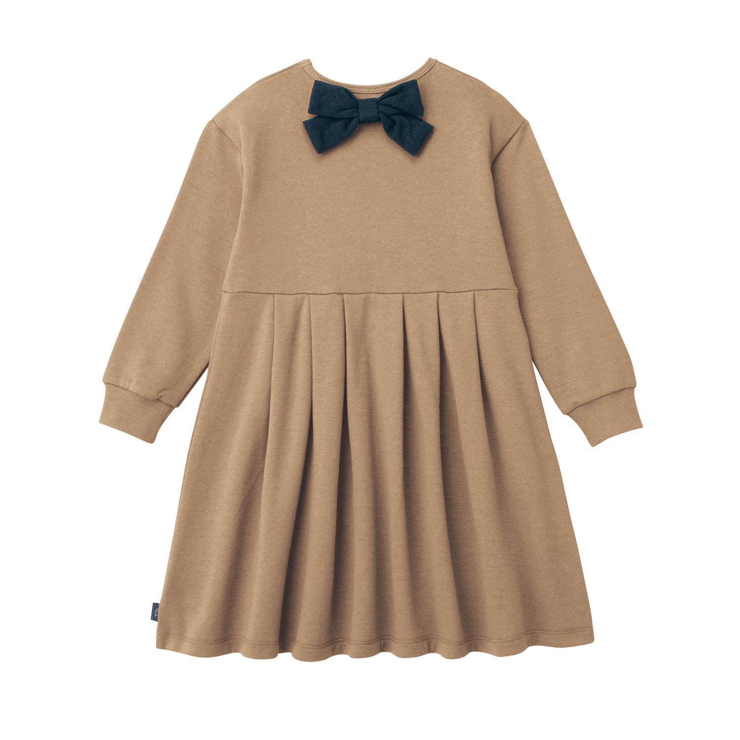 バックリボン付き切替えワンピース 秋冬 子供服 ジータ Gita 通販のベルメゾンネット バックリボン付き切替えワンピース 秋冬 子供服 ジータ Gita 通販のベルメゾンネット