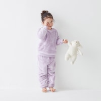 ラベンダー／モデル身長105cm・110サイズ着用