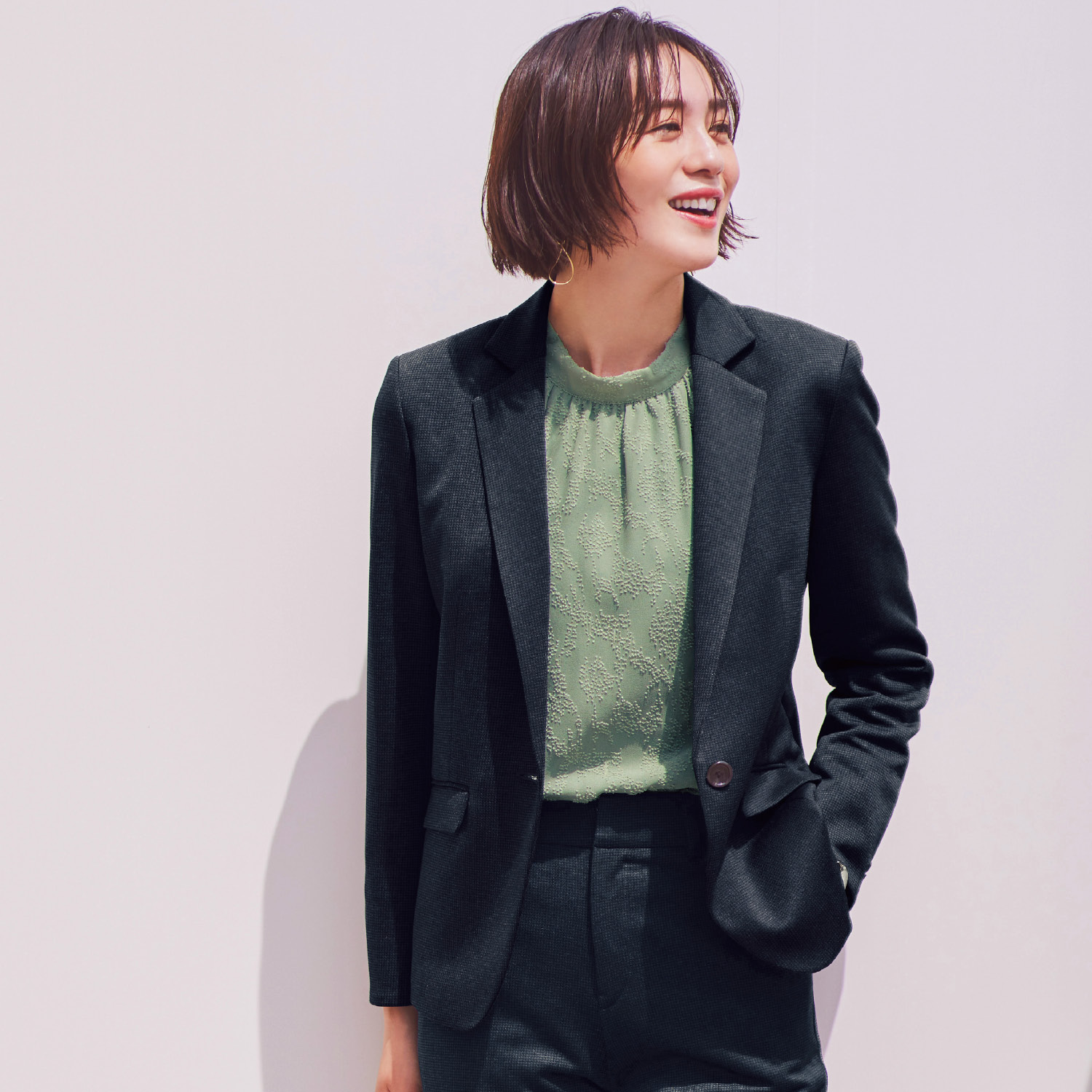 千鳥柄テーラードジャケット はるやま特別企画 腕はり R ラシサ Rashisa 通販のベルメゾンネット 千鳥柄テーラードジャケット はるやま特別企画 腕はり R ラシサ Rashisa 通販のベルメゾンネット