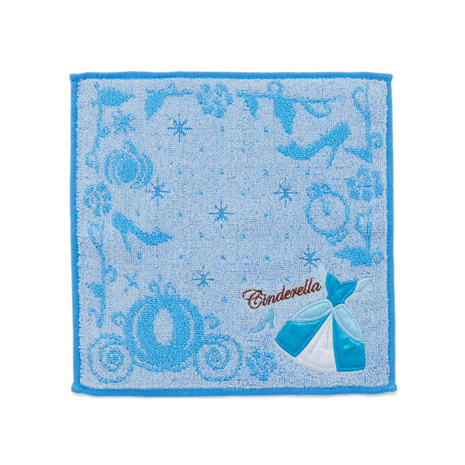 【ディズニー/Disney】ヒロインデザインのアップリケ付きミニタオル(選べるキャラクター)