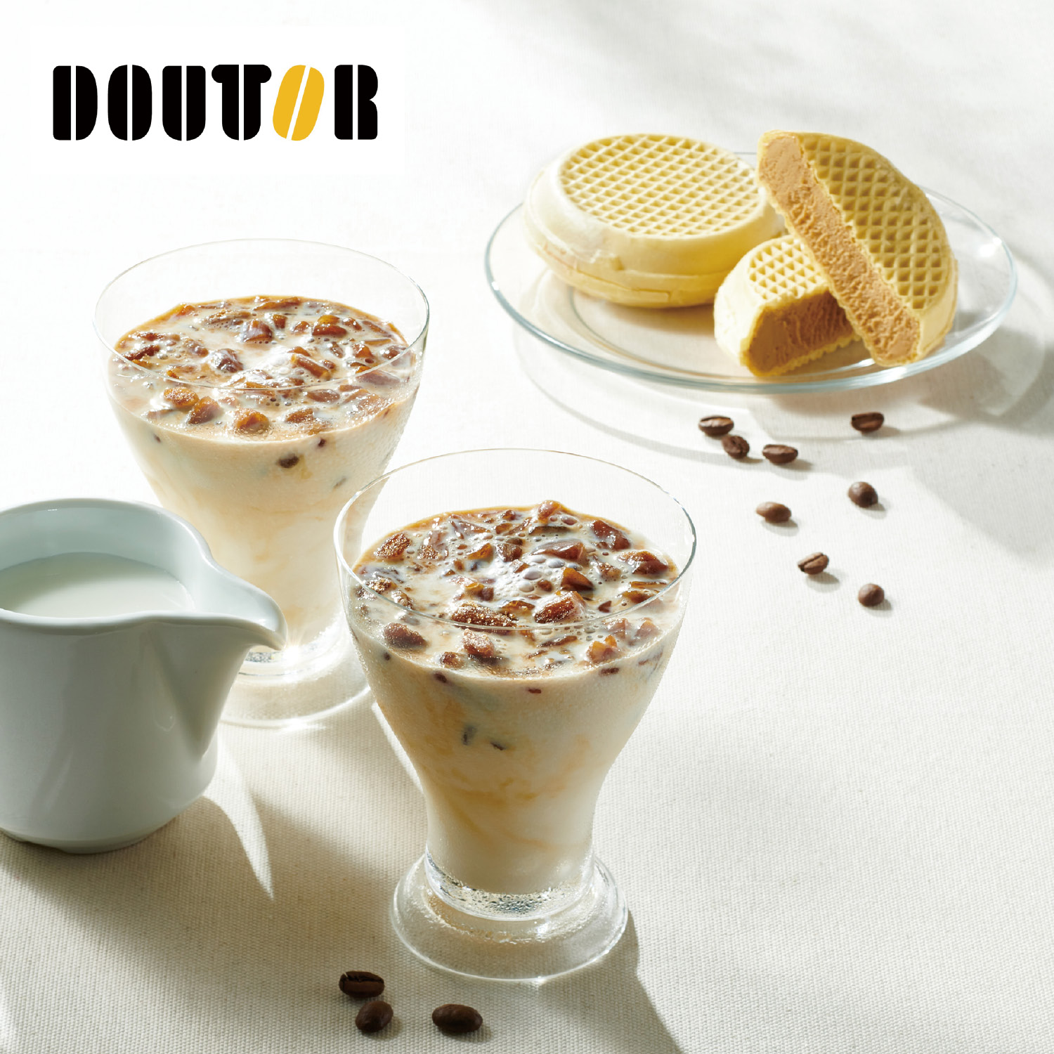 【お中元・おとりよせ】 ドトールコーヒー 氷deアイスカフェ・オ・レ&コーヒーアイスモナカセット 【ご注文は8月25日まで】