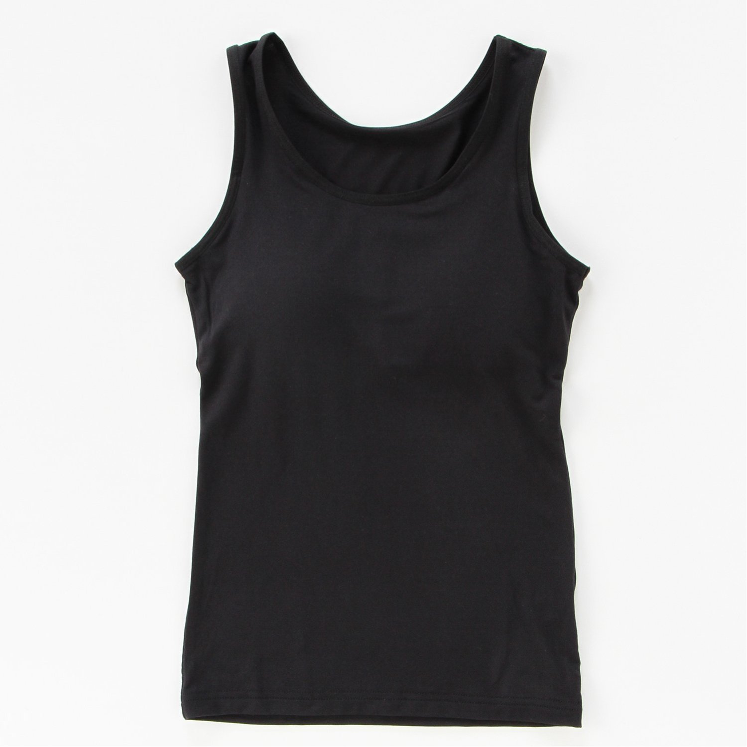 【SOKY】さらっとカップ付タンクトップ【ジュニアインナー カップ取り外しタイプ】