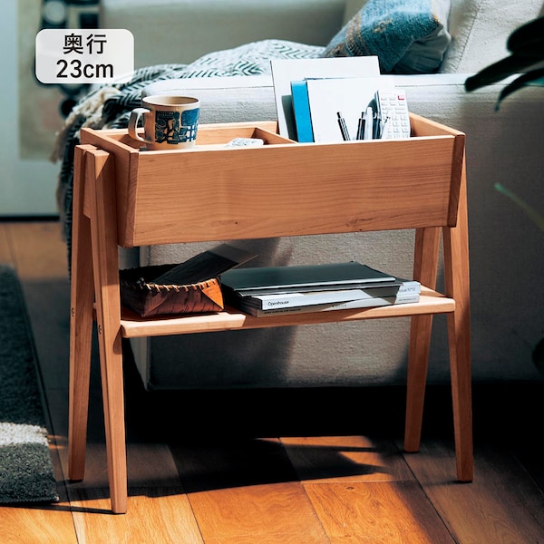 【BELLE MAISON DAYS】天然木アルダー材を使ったサイドラック