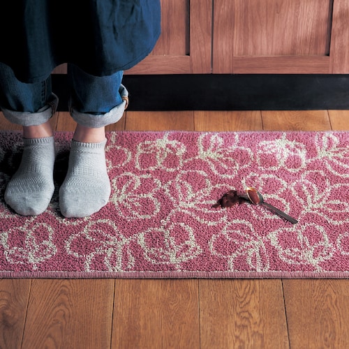 汚れが落ちやすい糸を使ったキッチンマット 【選べる10サイズ】