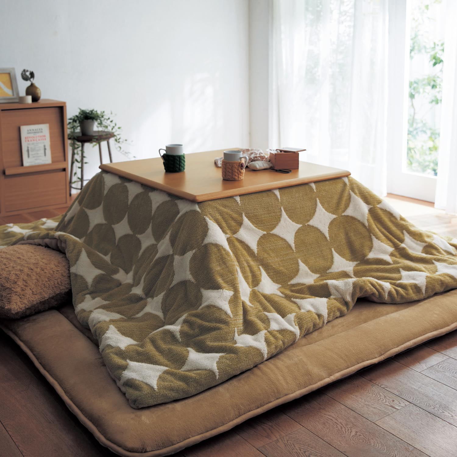 【ベルメゾン】カバーを外して洗えるこたつ布団 【ベルメゾン】カバーを外して洗えるこたつ布団