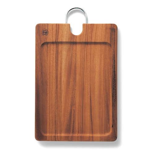 ハンドル付きアカシアの木製カッティングボード 【木のまな板】