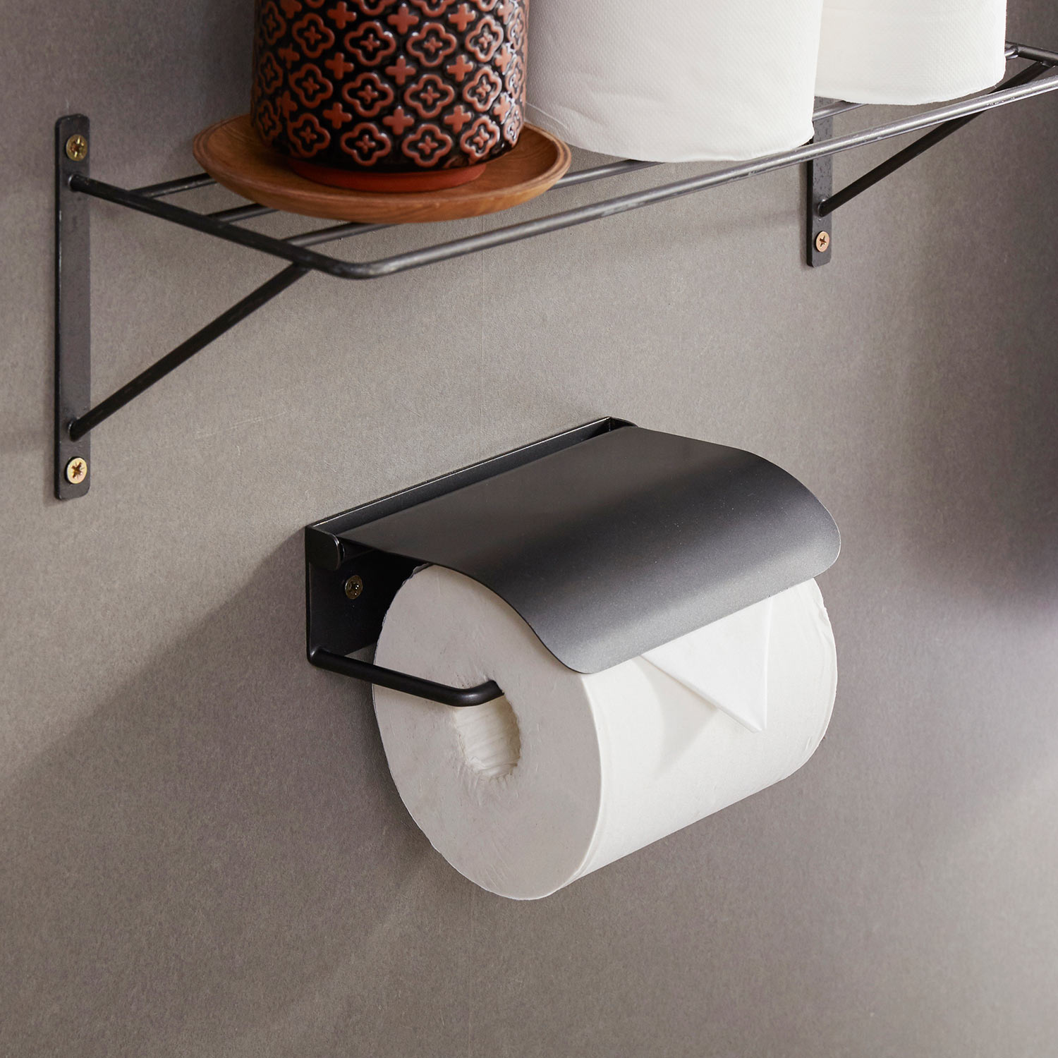アンティーク調アイアントイレットペーパーホルダー 通販のベルメゾンネット アンティーク調アイアントイレットペーパーホルダー 通販のベルメゾンネット