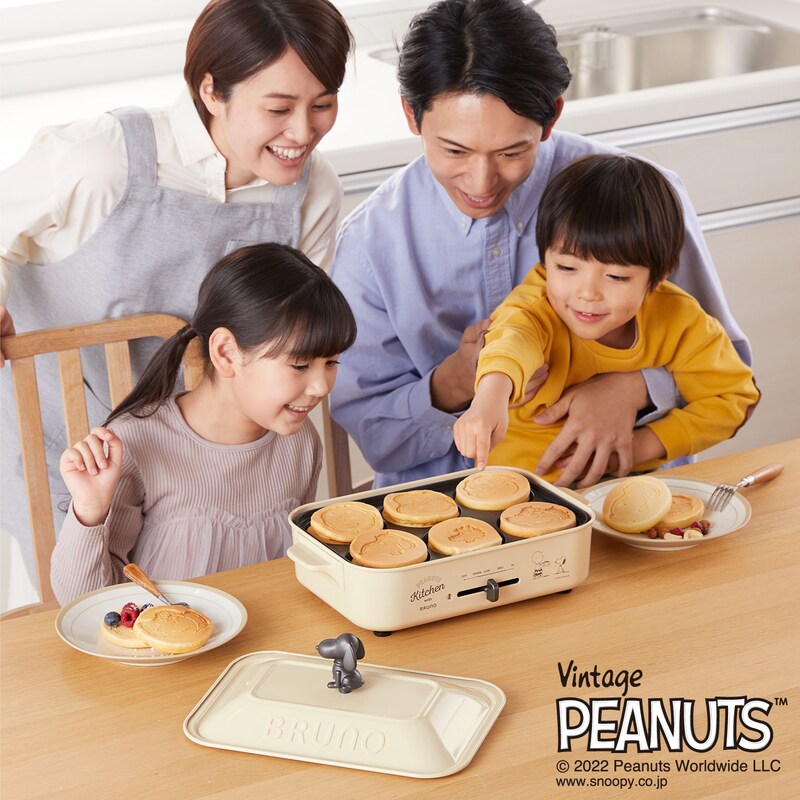 コンパクトホットプレート スヌーピー ピーナッツ Peanuts 通販のベルメゾンネット