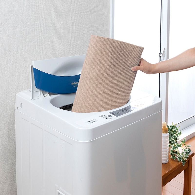 洗濯機で丸洗い可能です。