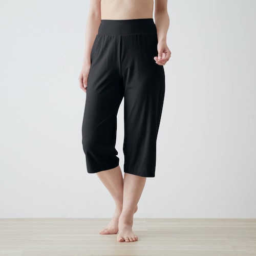 綿混あったかインナー・腹巻付きペチパンツ【トイレに便利】