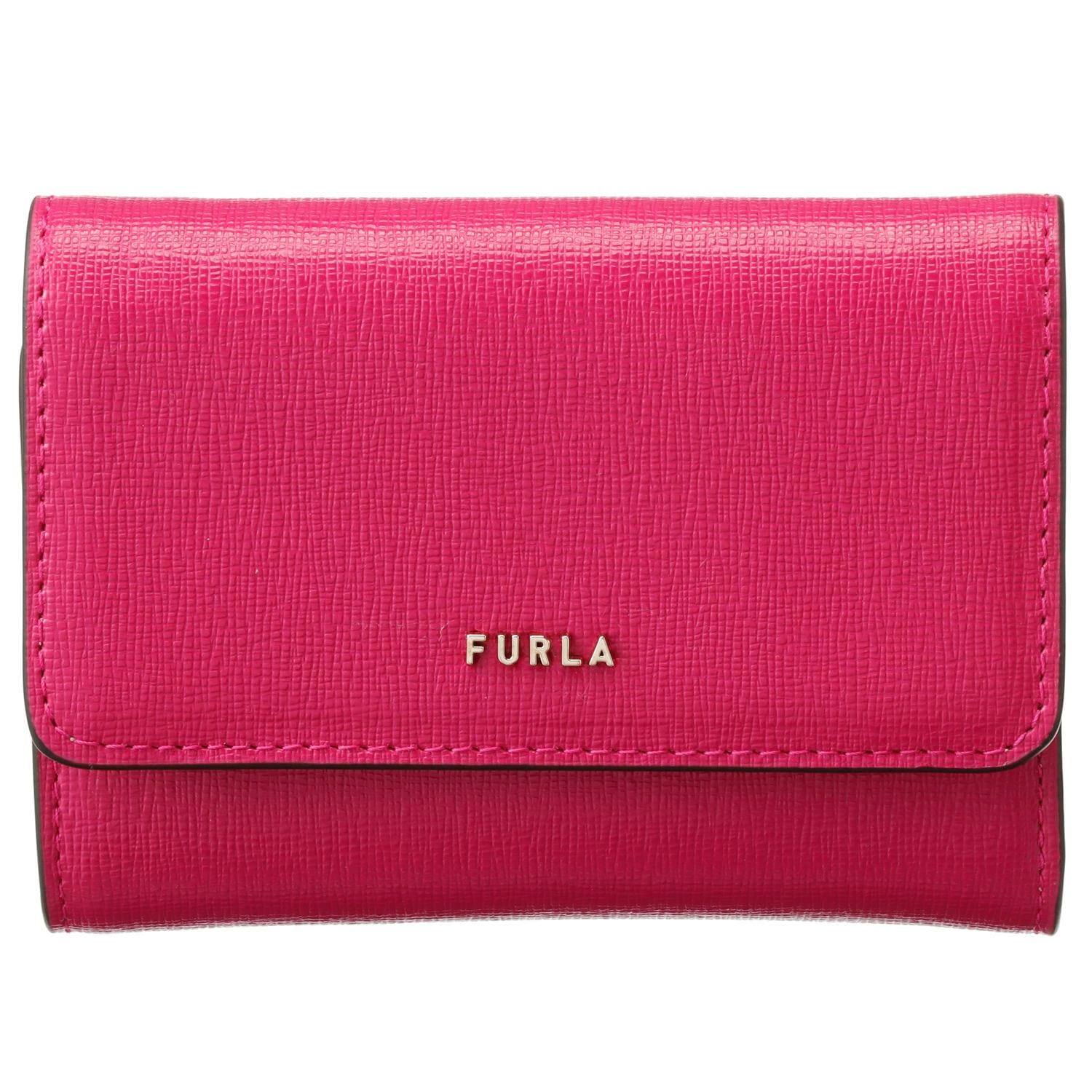 【新品 箱付き】FURLA BABYLON S 折り財布 UNI CREM