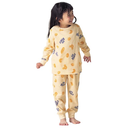 キッズ肌側綿フリースあったかパジャマ(選べるキャラクター)（ディズニー/Disney）