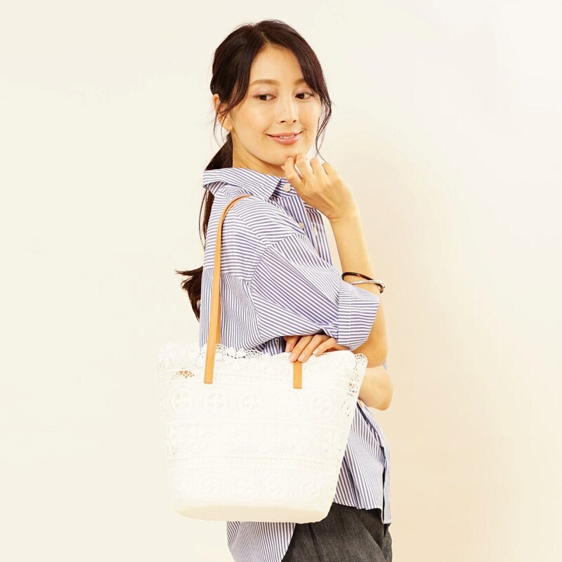 春夏におすすめ レーストートバッグ サック Sac 通販のベルメゾンネット