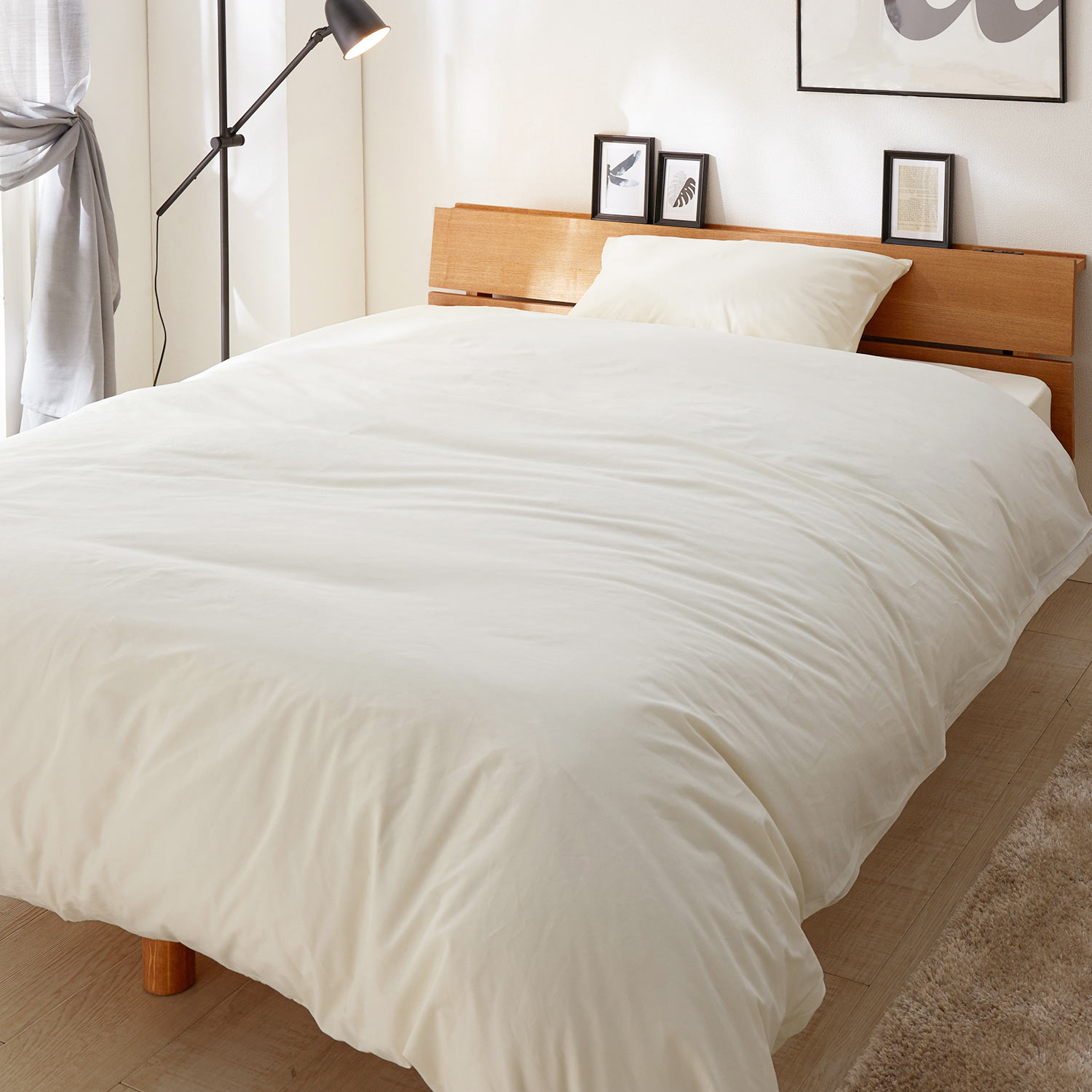 【フランスベッド】綿素材を使った抗菌防臭布団カバーセット 【フランスベッド】綿素材を使った抗菌防臭布団カバーセット