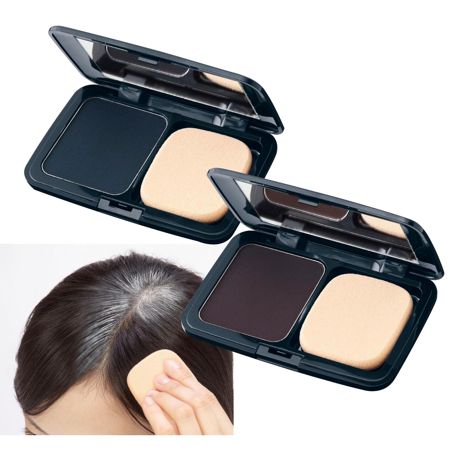 【ベルメゾン】ボタニカルヘアファンデーション (白髪用)