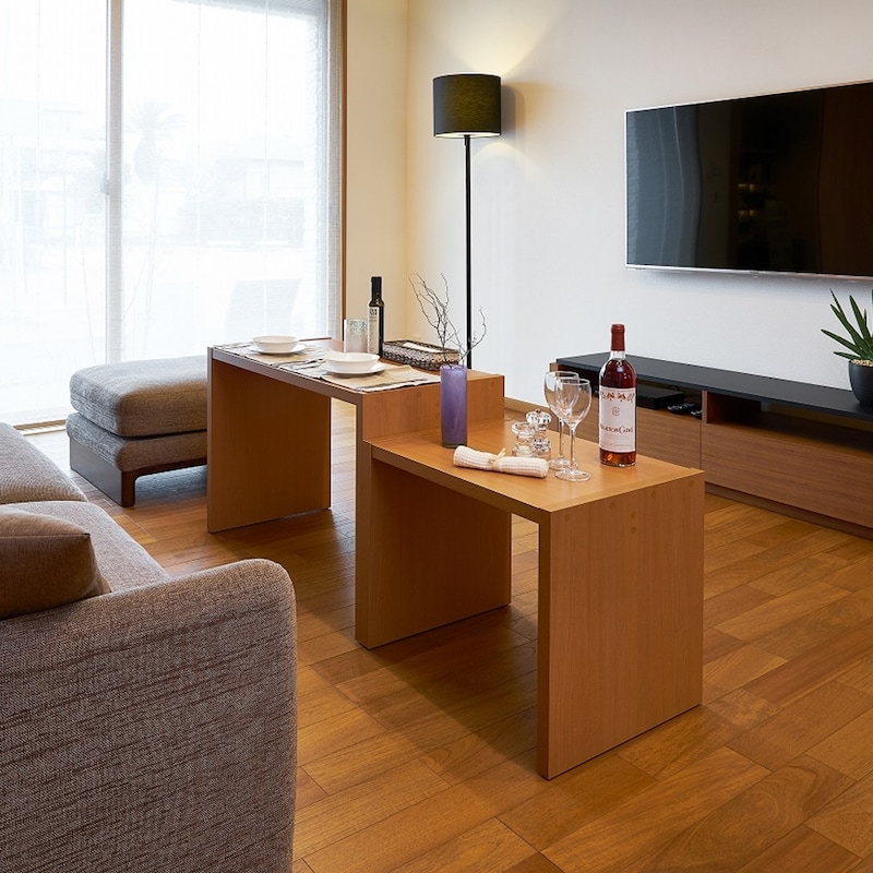 ミディアムブラウン/幅90cm　※高さ49.5cmは別ページにて販売