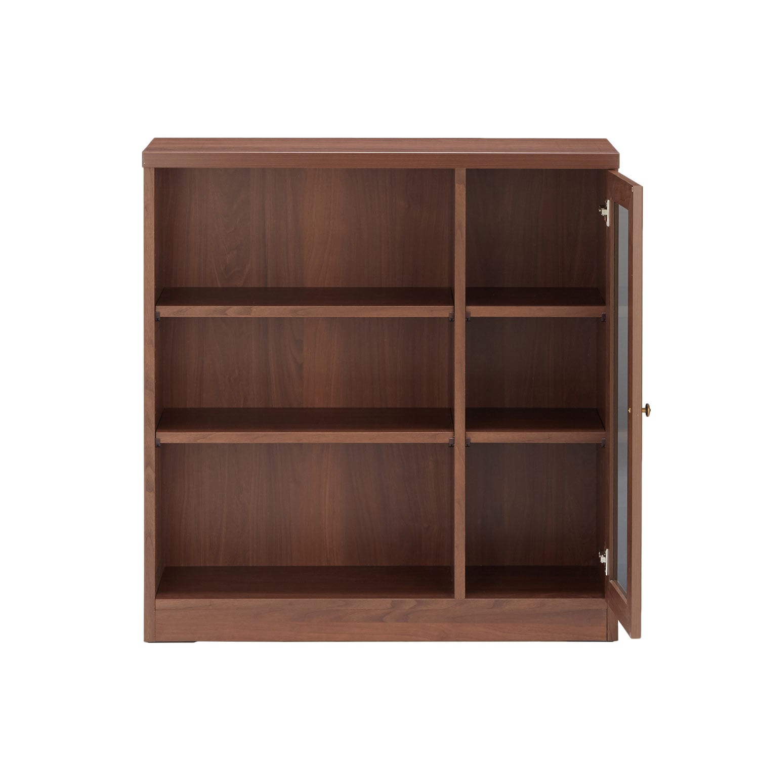 ガラス扉収納付きオープンラック［日本製］｜通販のベルメゾンネット