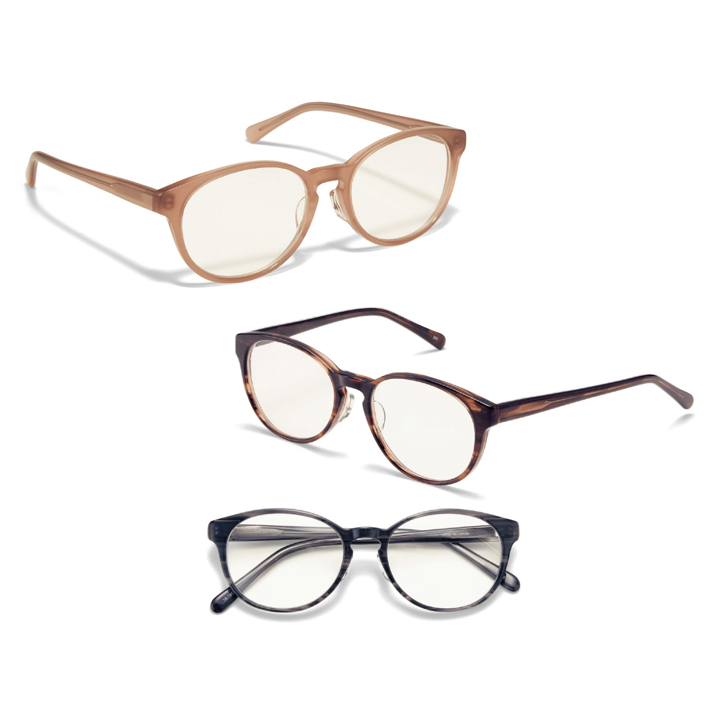 【ベルメゾン】鯖江でつくられたクリアグラス・リーディンググラス 【ベルメゾン】鯖江でつくられたクリアグラス・リーディンググラス