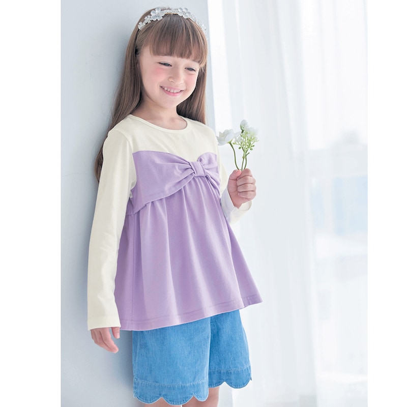 ラベンダー／モデル身長110cm・サイズ110