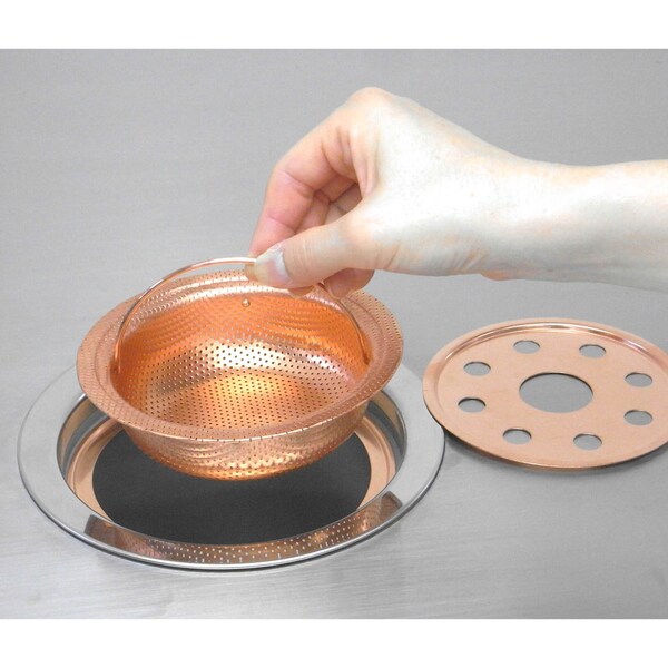 【ベルメゾン】銅製排水口カゴ 【銅の抗菌力でぬめりやにおいを軽減する】
