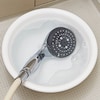 【ベルメゾン】水アカ・石鹸カスを除去 シャワーヘッドつけ置きキレイ