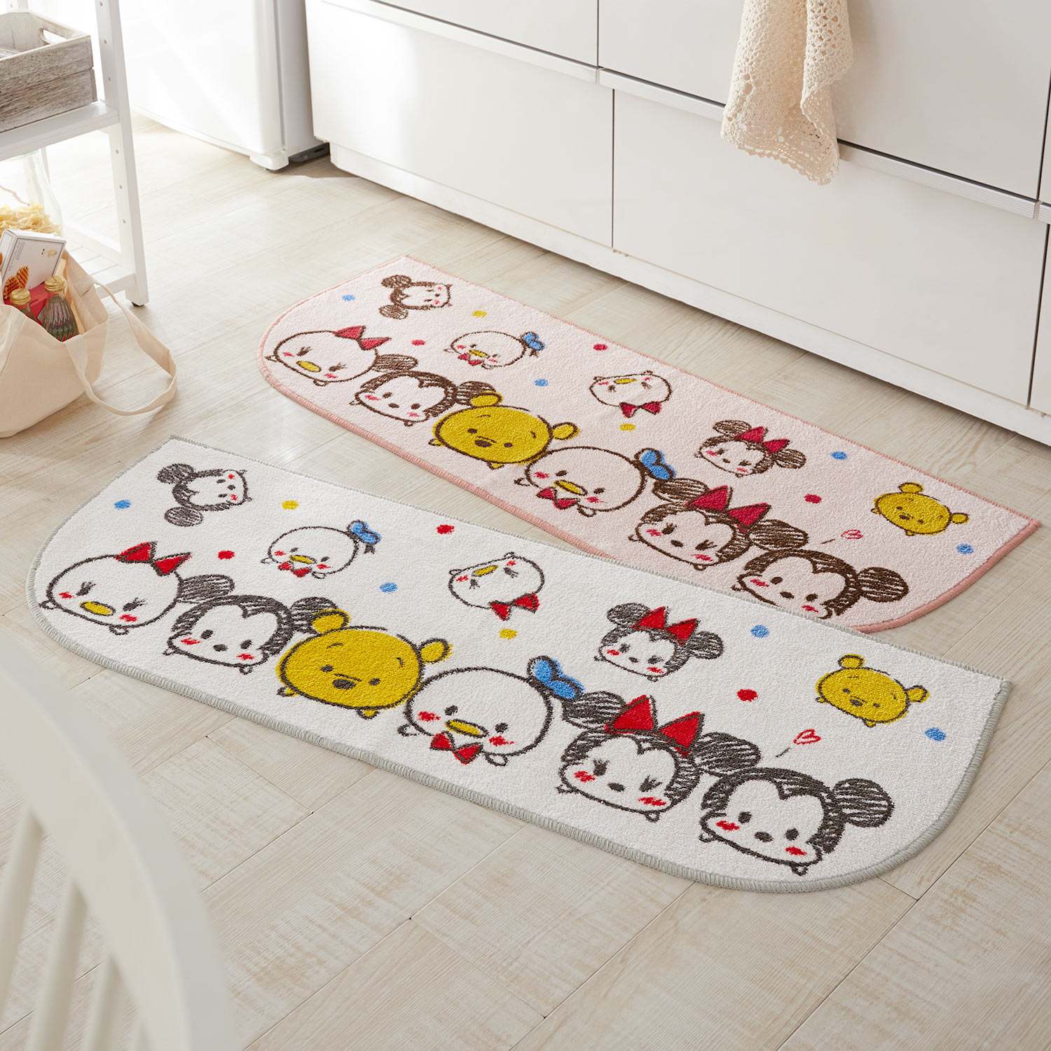 ふわっと素材のプリントキッチンマット ディズニーツムツム ディズニー Disney 通販のベルメゾンネット ふわっと素材のプリントキッチンマット ディズニーツムツム ディズニー Disney 通販のベルメゾンネット