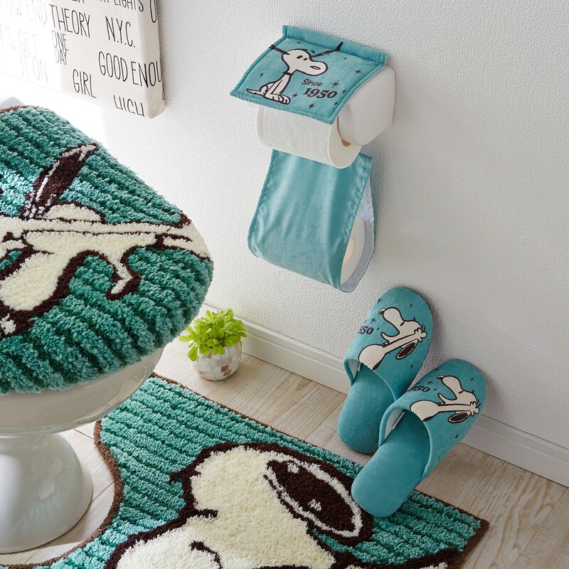 スヌーピー トイレットペーパーホルダーカバー スリッパ 単品 ピーナッツ Peanuts 通販のベルメゾンネット