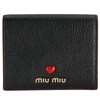 【ミュウミュウ/MIU MIU】MADRAS LOVE/2つ折り財布/5MV204