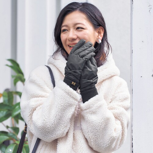 リボン付あったか防水手袋「ミニーマウス」（ディズニー/Disney）